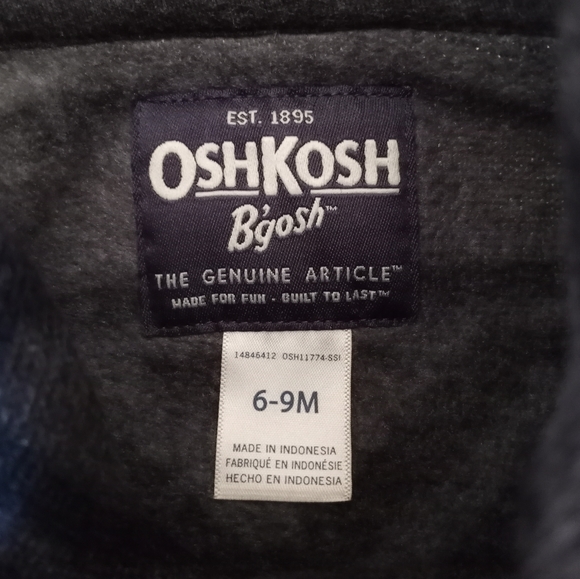 OshKosh B'gosh Infant Boys Pullover Sweater 6-9 Months - Picture 13 of 15